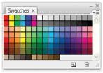 442 Learning Photoshop Figure 10-26. Colors can also be selected using the Swatches palette.