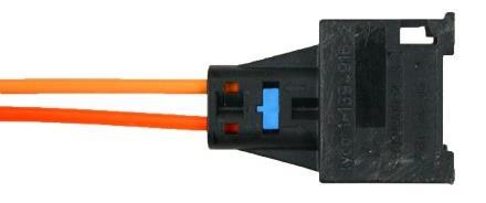 4. Connect the male end of the fiber-optic extension cable to the MOST HUR module. 5.