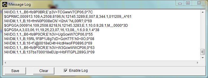 4.3.2.4 Connection Figure 4-3-2-3-2 Message Log Click on Connection, and the window is shown as the below figure.