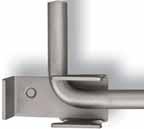 lengths available Natural Satin 316 Stainless Steel Contemporary Guide Bracket