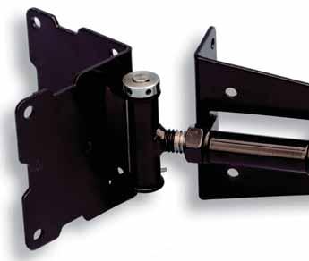 Wrap Around Strap Hinge for Welded Gates these 304 stainless steel hinges are self closing (tension adjustable) and