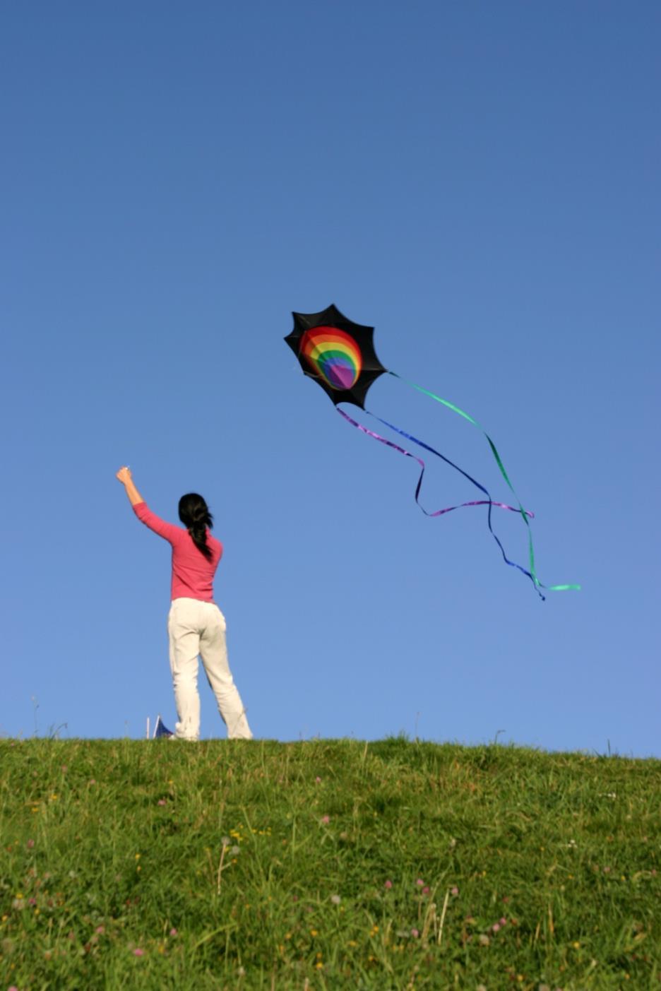 Create a Vision Board Go rockclimbing Sponsor a child Fly a kite