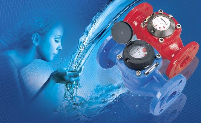 FROM METERING TO DATA MANAGEMENT WATER MP-0, MP30-0 PROPELLER WATER METER WITH VERTICAL ROTOR AXIS DN40 DN0 MID APPROVED MP-0 is a dry Woltmant propeller water meter with the vertical rotor axis