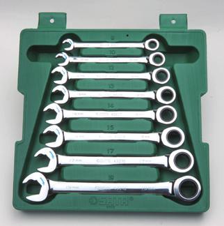 17, 19, Ratcheting box end needs as little as 5º to  30º for standard box end