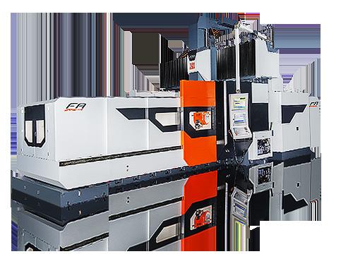 Elevation is driven by servo motor 3-Axes needle roller way Coolant system with paper filter The FSG-ADIII series features