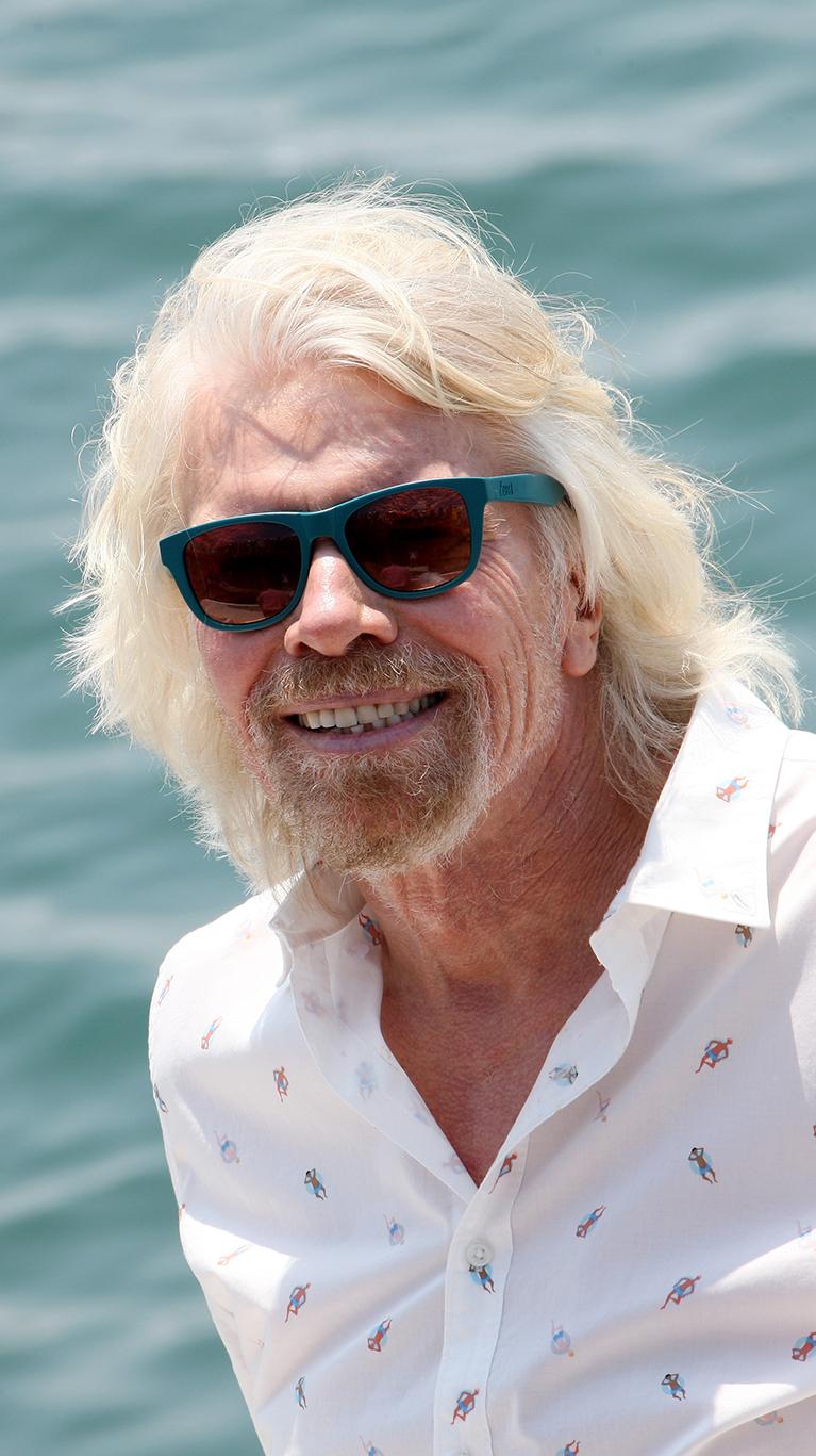 RICHARD BRANDSON Ocean Unite Richard Branson is the founder of the Virgin Group, which has grown successful businesses in sectors including mobile telephony, travel and