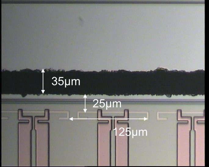 Chipping does not affect any sensitive structure of the chip. 2.2 Chip on board technology The chip itself needs to be mounted on a PCB or other substrate which can be connected to a cable.