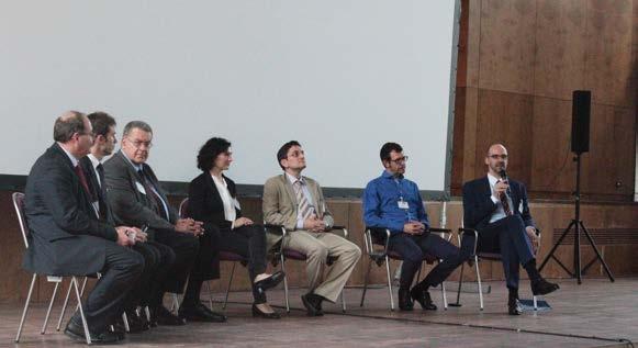 Speakers were, from left to right: Dr. Frank Roland (CMT), Gianni Zanaria, Fincantieri S.p.A., Prof. Dr.-Ing.