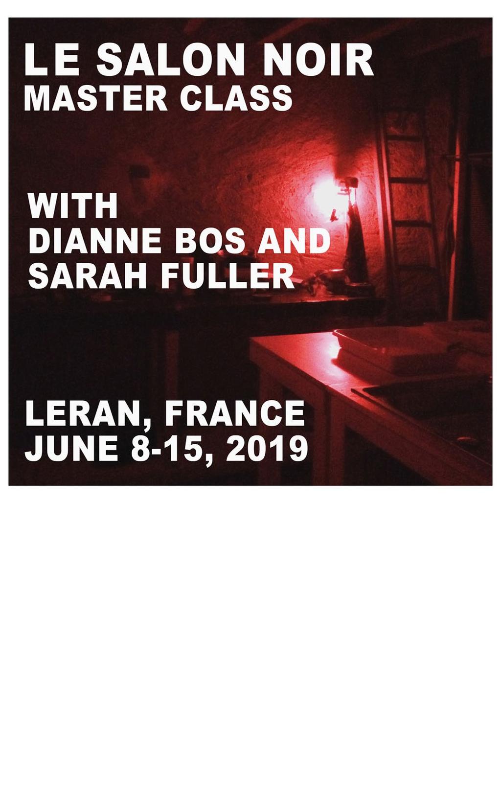 Le Salon Noir : Master Class* is designed for intermediate practitioners with an understanding of traditional darkroom processes and techniques and are excited to develop their practice among peers