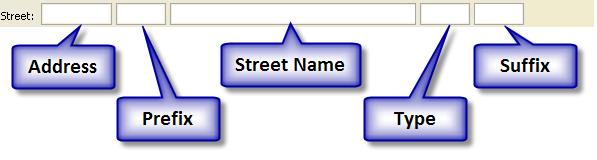 Street and Road Abbreviations The program accepts the following examples when the street name is an interstate, county road, state road or United States highway: Example: Interstate: Enter I