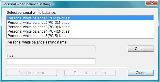 To adjust the white balance and save the results, start up RAW Image Task from ZoomBrowser EX.