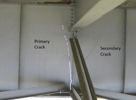 Ideally, the binary sensor can be used to detect cracks in a girder before they become severely structurally compromised. There are examples of stable bridges even with severe cracks on their girders.