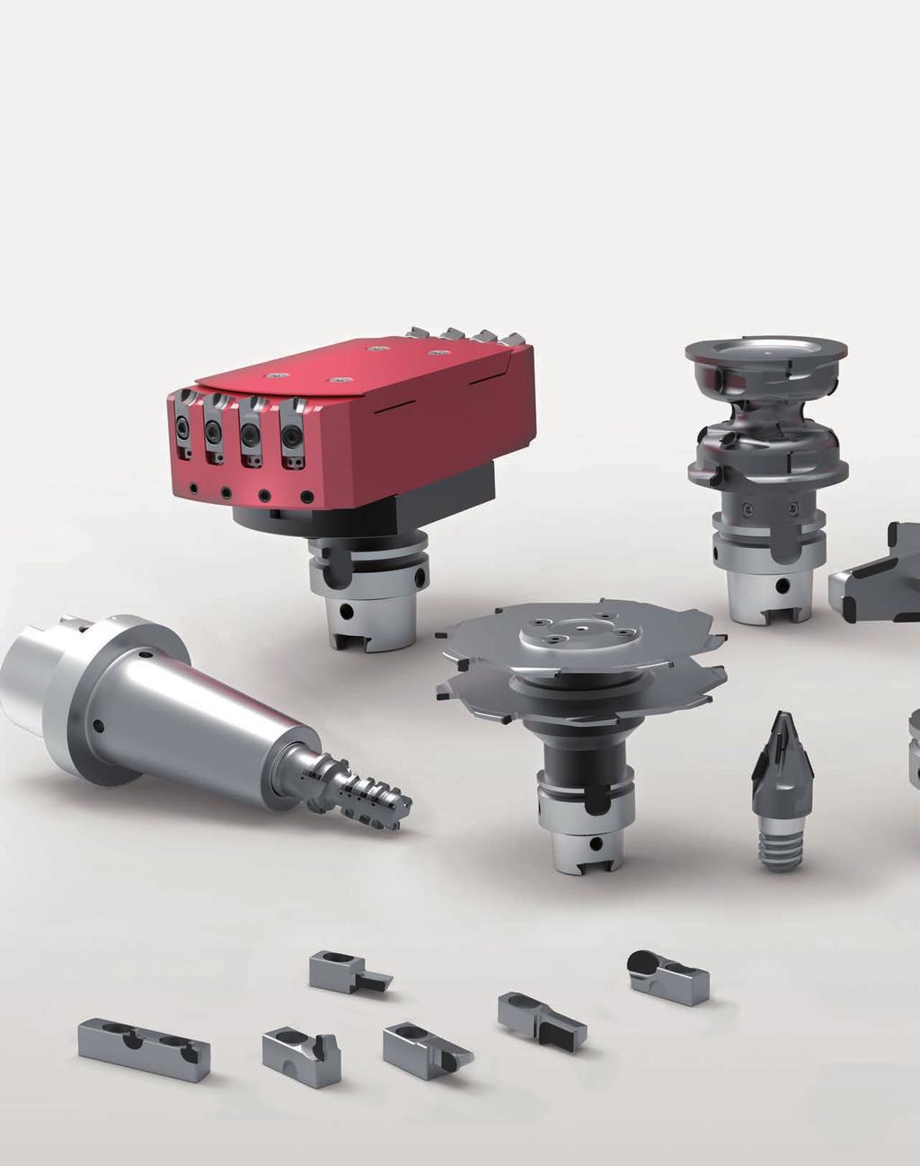 4 CUSTOM SOLUTIONS PCD custom tools for face milling and circular milling As an addition to the standard series, custom solutions for PCD milling tools are also often produced at MAPAL for a special