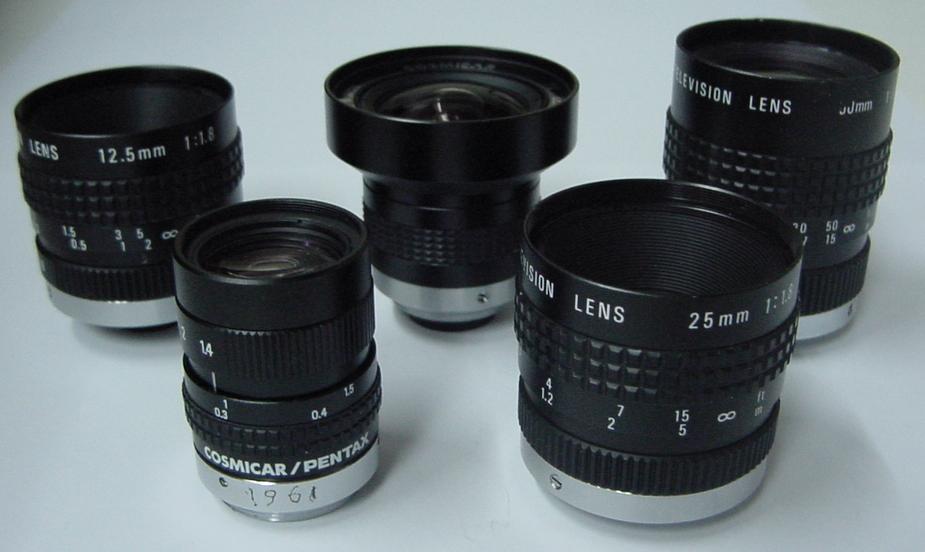 Lenses Image acquisition 43 Lens Lens mount: C, CS, F,.