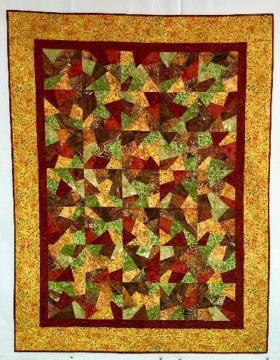 Dates: Mondays 11/7, 11/14, & 11/21 Kwik Krazy Quilt Turn 12 fabrics into a Krazy quilt in no time at all.