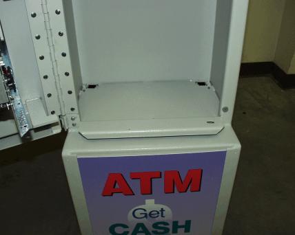 UNPACK CASH DISPENSER Retaining Screws **IMPORTANT** The Cash Dispenser is designed for indoor installation only!
