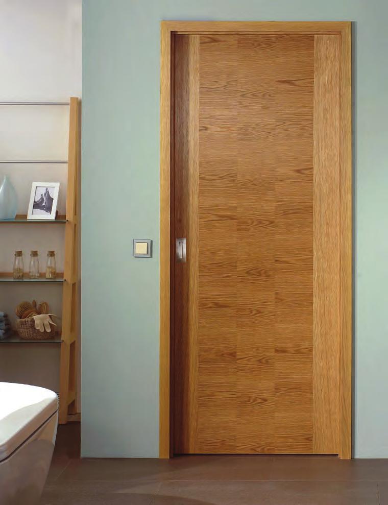 Precision made Doors and matching frames are built to your specifications. Here is one of our sliding door options.