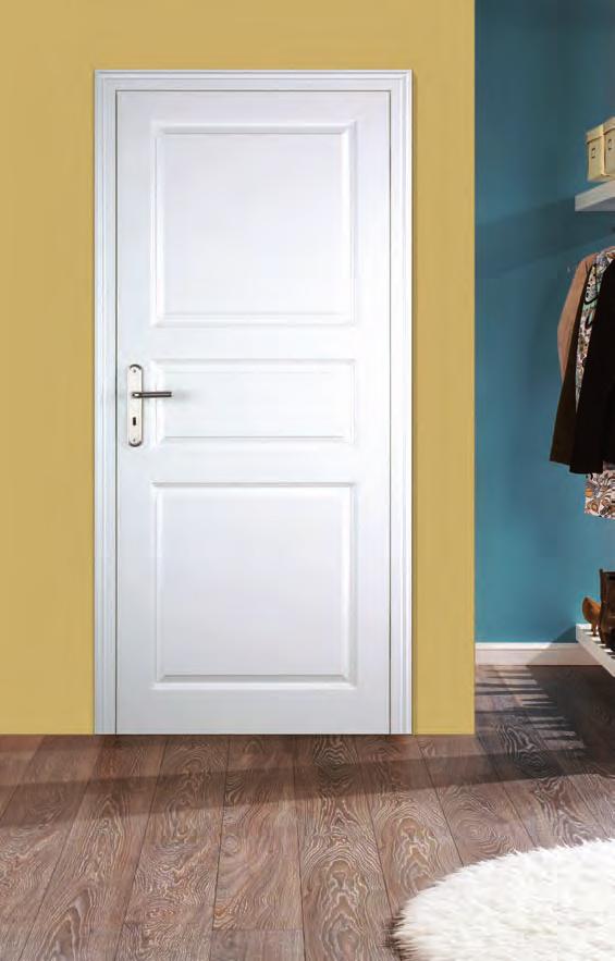 A smart, simple solution With most doorways, a carpenter builds a frame and installs it. You then find a door you like and hope it fits and hangs well, leaving your decorator to finish everything.