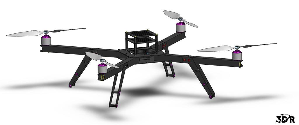 We hope you enjoy your Arducopter 3DR-B. If you have any questions or concerns please feel free to contact us via email at : help@3drobotics.