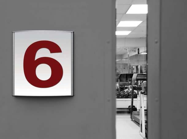 Gym A B C A - Interior studio number Type: