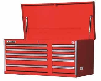 Full-extension 120lb rated ball bearing drawer slides for smooth operation and ease of use. Full length extruded aluminum drawer pulls. High gloss scratch resistant powder coat paint.