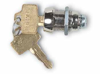 Replacement Lock & Key Sets Need serial number on back of cabinet or number on lock to determine the correct application.