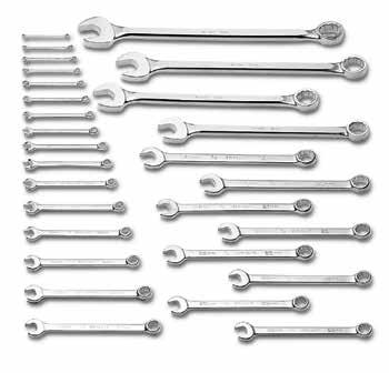 88 Wrench Sets 28 Pieces Combination Set Number 760 7 Pieces Full Polish Combination Set Number 905 12 Pt.