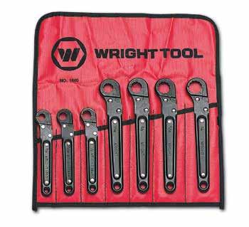 Ratcheting Box Wrench Straight Pattern Set Number 9439 4 Pieces Spanner Wrench Set Number 9629 Spanner Wrenches Black