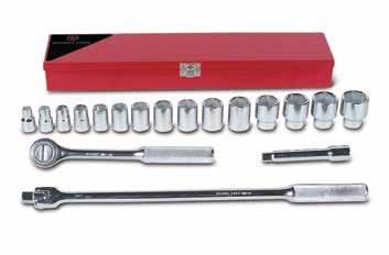Extension 4475 Universal 4410 10" Extension WT2100RD Heavy-duty Box with Tray 4435 Flex Handle 25 Pieces 12 Pt.