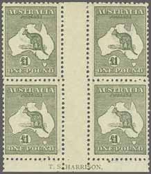 reinforcement but with large part og. and one stamp unmounted og. Extremely rare Gi = 9'000+.