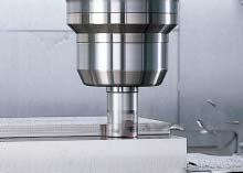 Evaluation of the total cutting length by milling a most arduous workpiece