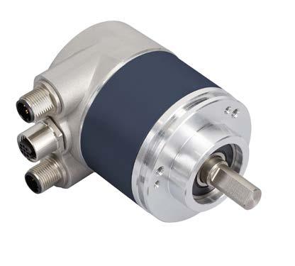 MHM5 SERIES ETHERNET/IP ABSOLUTE MULTI -TURN ENCODER Features Robust and compact design Solid shaft version Ø 10mm standard, with Ø 6mm optional Precision ball bearings with sealing flange High