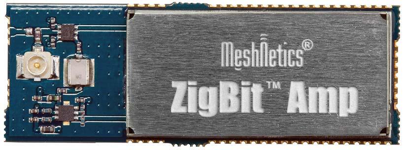 ZigBit Amp OEM Modules ZDM-A1281-PN Application Note Measuring Range