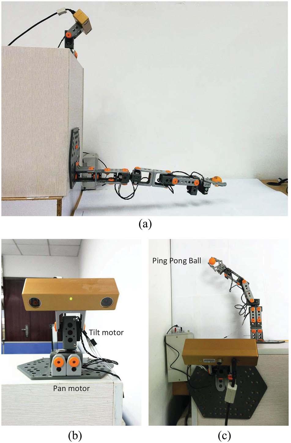 386 IEEE TRANSACTIONS ON COGNITIVE AND DEVELOPMENTAL SYSTEMS, VOL. 10, NO. 2, JUNE 2018 Fig. 2. Top-down view of the robot s arm. (a) Positions of the three joints and the gripper.