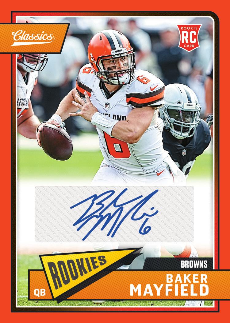 Red - # d/15 Classics Update Rookies Significant Signatures Orange - # d/10 Classics Update Rookies Significant Signatures Blue - # d/5 Classics Update Rookies Significant Signatures Black -