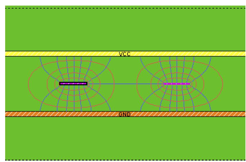 as radiating structure in far-field Proposed improvement: strip-lines.