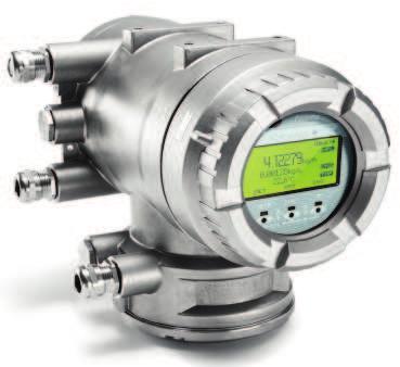 meter size Connection to common process control systems, such as via HART 7 or Modbus Hazardous area approvals: IECEx, ATEX, FM (USA/Canada), NEPSI, INMETRO, PESO, Taiwan Safety Label Safety-related
