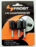Countersinks 90 Countersink - HSS For countersinking screw holes in steel, tool steel, stainless steel, cast iron, brass and aluminium. For use in portable and pedestal drilling machines.