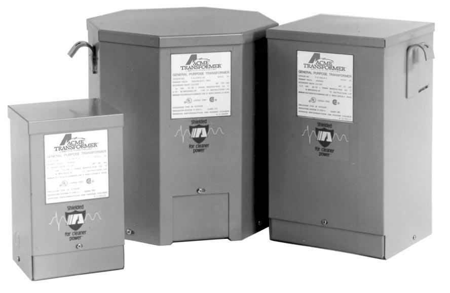 SECTION I Page 6 8001 03 UL-3R Enclosures SINGLE PASE,.05 to.150 KVA FEATURES UL listed, CSA certified and UL-3R enclosure meets or exceeds all listing criteria including NEMA, ANSI and OSA standards.