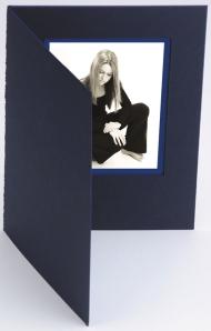Blue Carnival Mounts are finished with two complimentary shades of board and available in portrait, landscape,