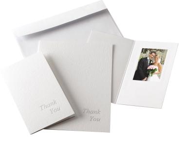 Thank You Cards We offer a selection of White cards