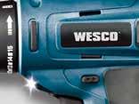 For instance, WESCO portable tools also come wrapped in our unique scuff-resistant, rubberized Soft-Touch body coating which feels soft to the touch but keeps your tools looking new.