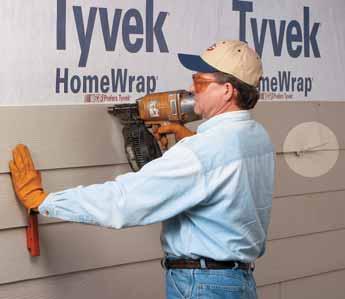 planks! Allows 1-person installation of fiber cement siding. Guards against sagging.