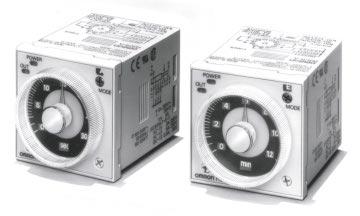Solid-sae Muli-funcional Timer H3CR-A Timers DIN 48 x 48-mm Sae-of-he-ar Mulifuncional Timer A wider power range reduces he number of imer models kep in sock.