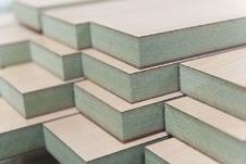 MDF boards are used in production of decorative furniture fronts, objects for veneering of interiors and joinery.
