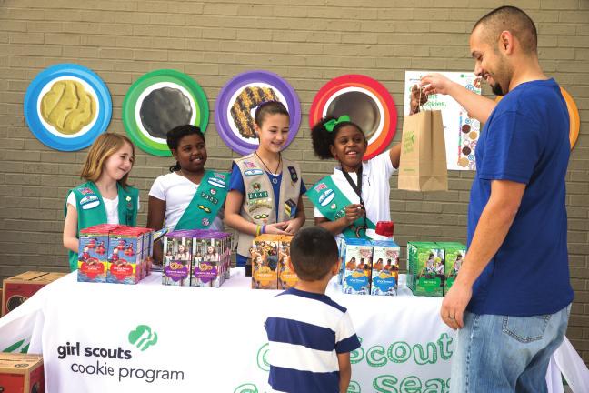 People Skills Everyone who buys cookies is helping you and other girls have a great time in Girl Scouts.