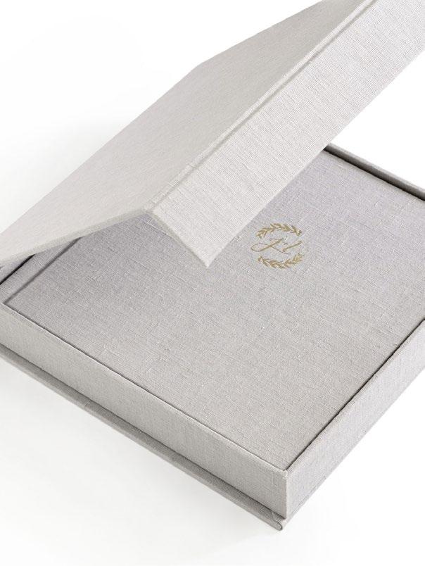 FABRIC ALBUM BOX Fabric Album Boxes provide a beautiful heirloom storage solution for our linen and silk flushmount