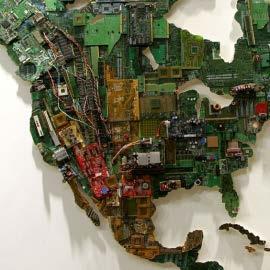 Independent: Inspired by Susan Stockwell s sculptures create your own map using different materials.