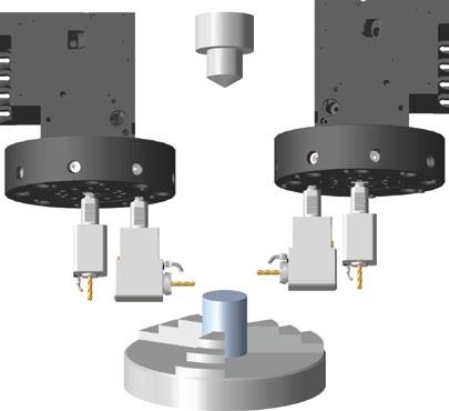 unit (axial processing) Tool designation Tooling for radial mount //universal designation for spindle units