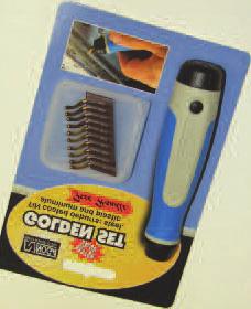 NogaGrip-2 handle 20pcs N1 blades N Golden Set - NG8002 TiN For Steel,